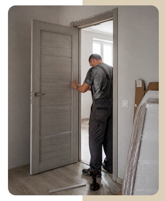 Замена дверного полотна в Устях-Джегуте по цене от 5062 р. | ДвериЛегко-Стд