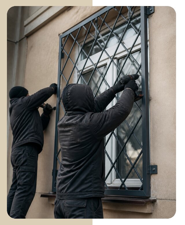 Установка антивандальных решеток на окна в Устях-Джегуте
